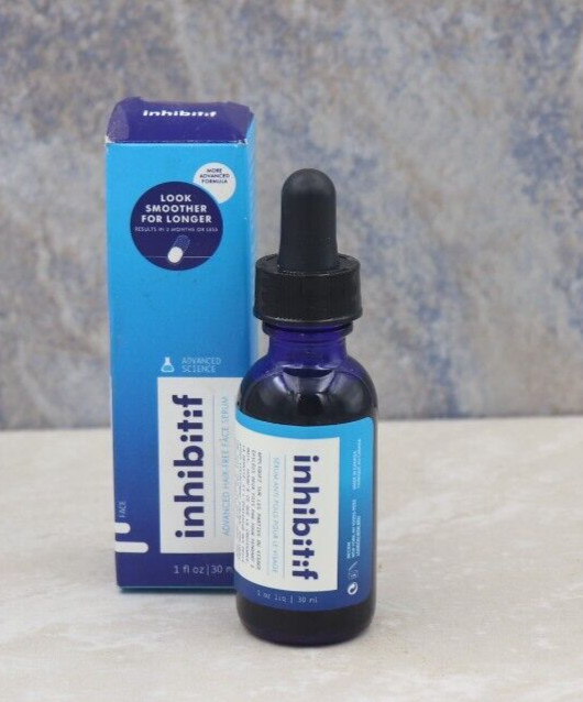inhibitif Advanced Hair-Free Face Serum 1 fl oz / 30 ml NEW