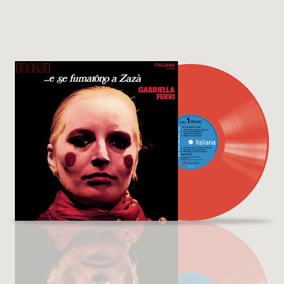 Gabriella Ferri - E Wenn Sie Zaza' Rauchten (2022) LP Rote Vinyl