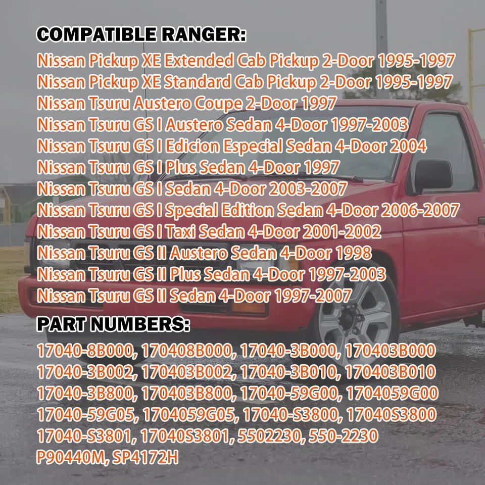 Para camioneta Nissan 1995-1997 17040-8B000 con unidad de envío conjunto de módulo de bomba de combustible Foto 4 de 4