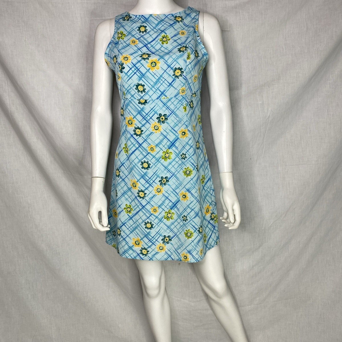blue dress for baby girl CLUELESS VIBES MINI TANK DRESS BLUE – AKIRA main image 1
