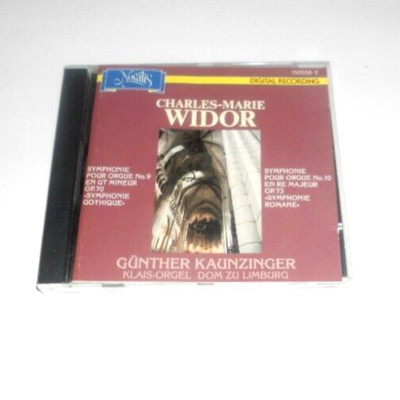 Charles-Marie Widor, Günther Kaunzinger Symphonie Pour Orgue No. 9/ No. 10 (CD)