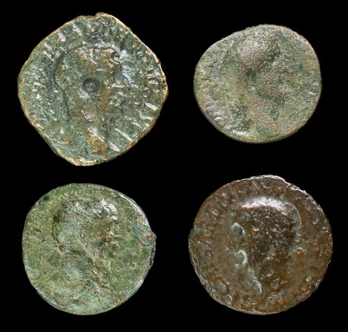 Impero Romano Grandi Moduli, Lotto di 4 Monete.