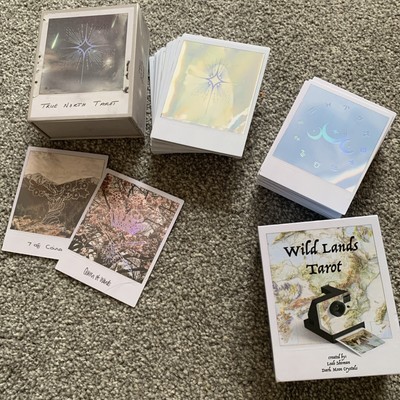 Leah Shoman Genuine OOP True North Tarot &Wild Lands Tarot Bundle