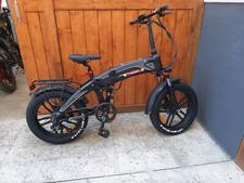fat bike elettrica Biamortizzata 500 Watt Da 25 Km  Batteria Samsung .