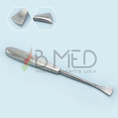 Langenbeck Periosteal Elevator 7 1/2'' 17mm Sharp Blade German Stainless Steel