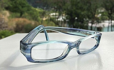 Ray-Ban Jr Transparent Blue Eyeglasses Frames RB 1512 3531 / 46-14-125
