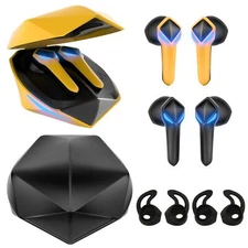 LEEPENK 2 Pack F3 Wireless Earbuds for Kids with Cool Breathing Light and 45m...