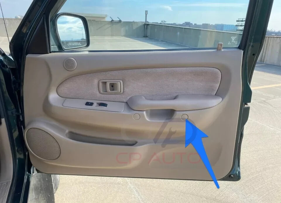 New OEM Toyota Tacoma Door Panel Armrest Screw Cap Cover - Tan, Fits 2001-2004