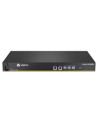 Avocent ACS8016DAC 16-Port Konsolenserver Dual AC   Generalüberholt, Top Zustand