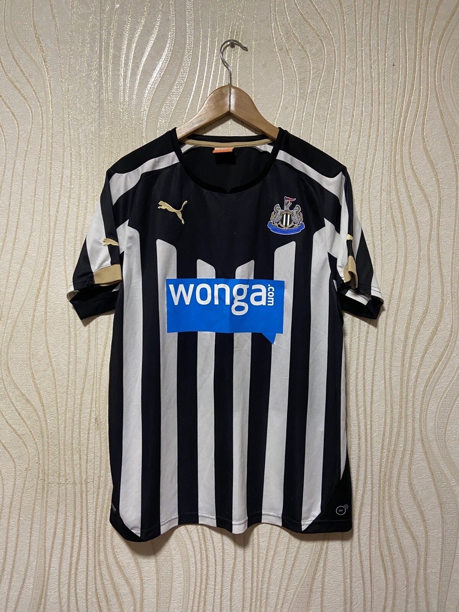 NEWCASTLE UNITED 2014 2015 HOME FOOTBALL SHIRT SOCCER JERSEY PUMA