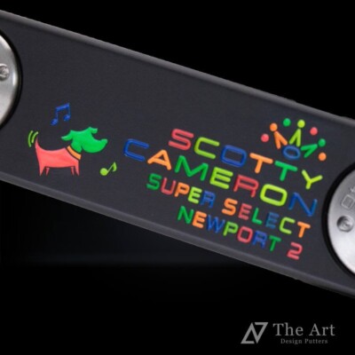 SCOTTY CAMERON 2023 Super Select Newport 2 Happy Dog ver. S NEON