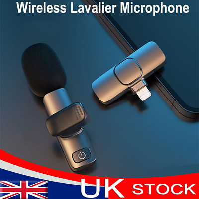 Buy Wireless Lavalier Microphone For Phone Android IPhone Ipad Vlog Live Stream Mic