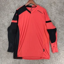 Storelli ExoShield Gladiator Goalkeeper Jersey Adult Large Red Black