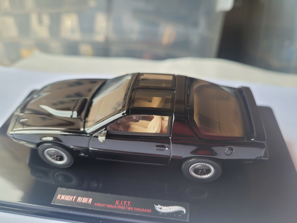HOT WHEELS ELITE VERSION - KNIGHT RIDER TWO THOUSAND BLACK 1