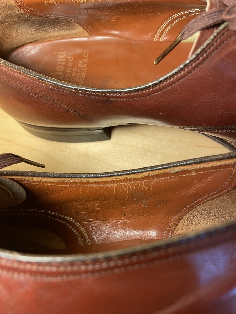vintage 1950s sears goldbond dress shoes rockabilly brown vintage 1950s sears goldbond dress shoes rockabilly brown