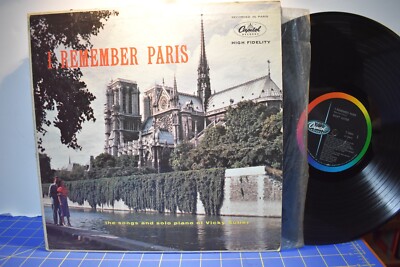 Vicky Autier I Remember Paris LP Capitol T-10041 Mono