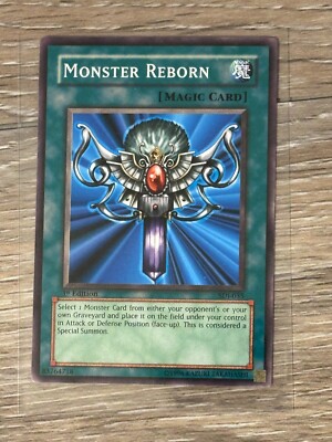 Yugioh! LP Monster Reborn - SDY-030 - Common - 1st Edition 1996