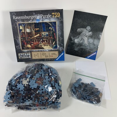 Ravenburger Escape Puzzle - The Observatory (759 Pieces, Level 2) Complete!