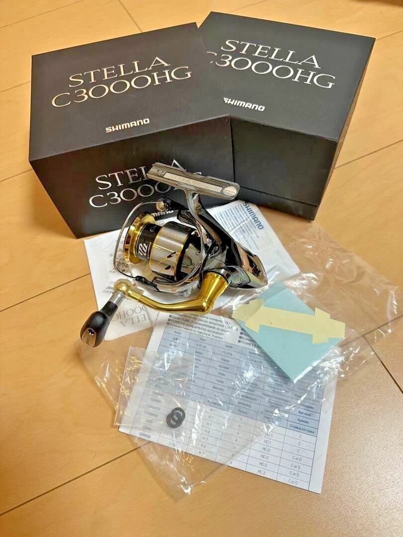Shimano 14 Stella C3000HG Spinning Fishing Reel W/Box | eBay
