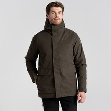 Image of Craghoppers Men's Lorton Waterproof Jacket Thermal Winter Coat Breathable UK XXL