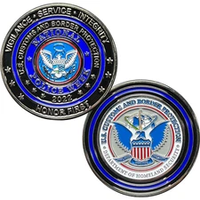 EL9-001B CBP officer Field Ops Commemorative America's Front Line Official Polic