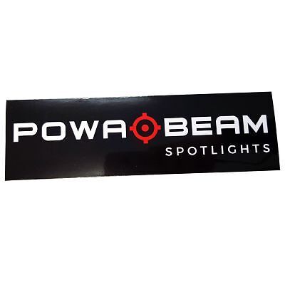 Powa Beam Powa Beam Bumper Stickers - PN900 | eBay