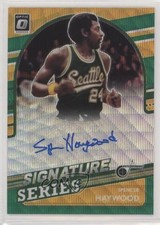 2021 Donruss Optic Signature Series Green Wave Prizm Spencer Haywood Auto 0m0g