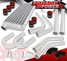 31x11.5x3 Jdm Aluminum Sport Intercooler 75mm Piping Kit Upgrade Coupler