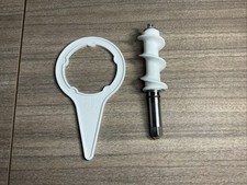 KitchenAid Grinder Attachment FGA Auger WP240934 & Authentic Cap Removal Tool