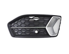 GITTER STOßSTANGE VORNE LINKS FÜR AUDI A6 SPORT AB 2018 M/SENS. M/SILBERPROFIL