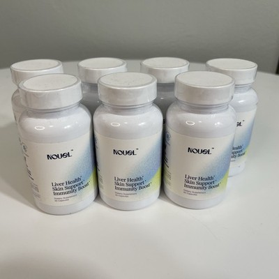 7 Bottles Nouel Liver Health Skin Support Immunity Boost Supplement