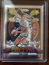 2025 Panini Prizm WNBA - Groovy - Sonia Citron (RC) - Washington Mystics