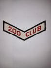 Vintage Embroidered Bowling Patch 200 CLUB  — photo 1