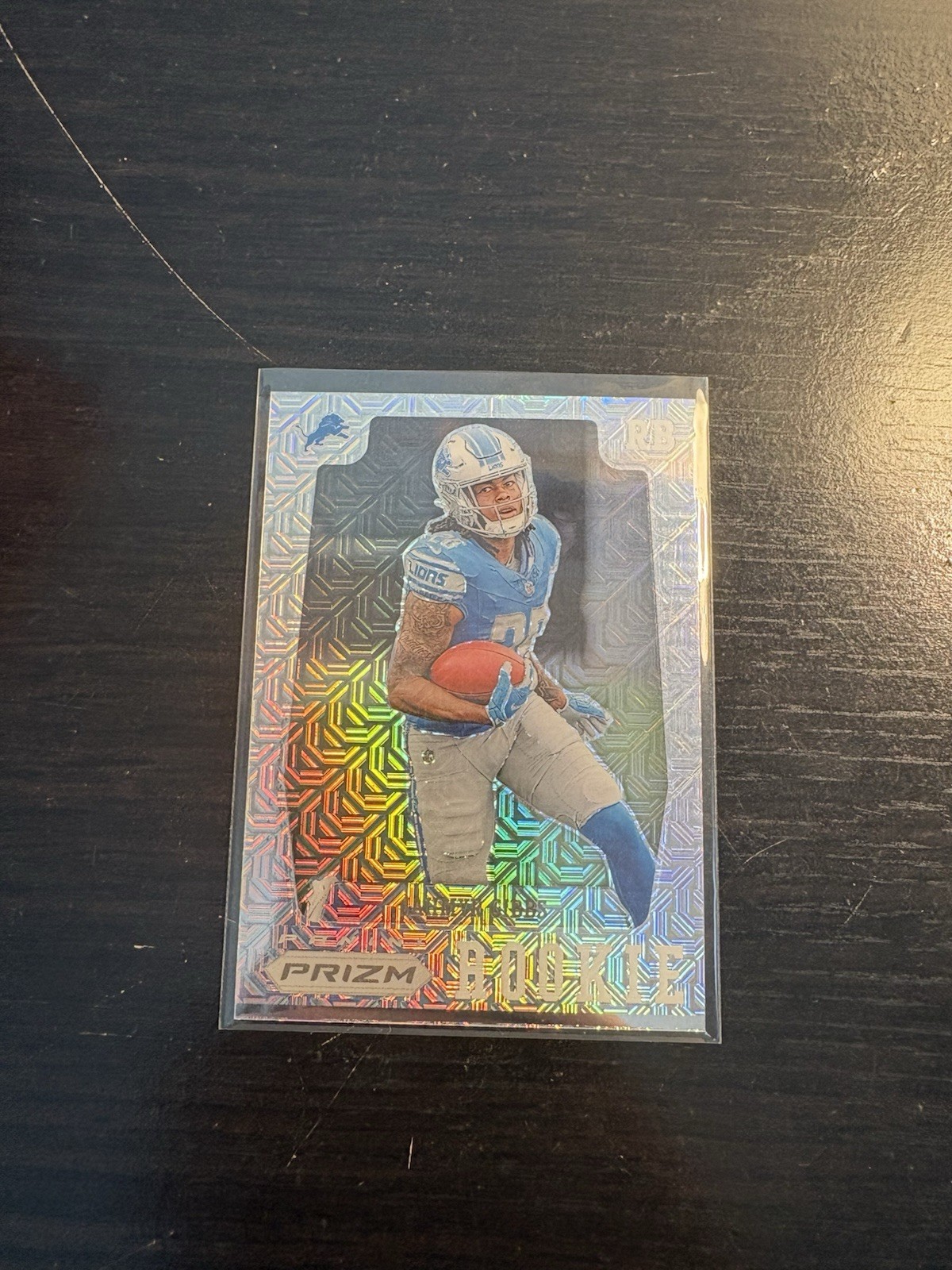 2023 Prizm Jahmyr Gibbs Flashback Mojo /25 RC Lions