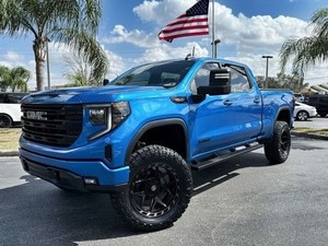 2022 GMC Sierra 1500 V8 ELEVATION LEATHER LIFT LOADED 37" NITTOs 4PLAY