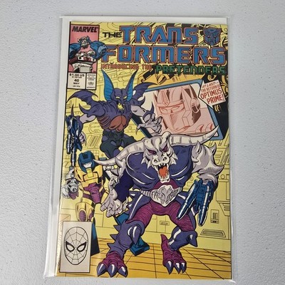 THE TRANSFORMERS #40 Marvel Comics 1988