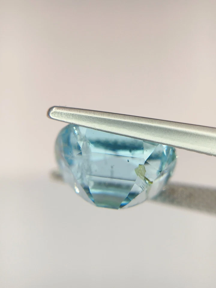 5.32 Cts A GORGEOUS AQUAMARINE CUSHION SHAPE ! - Image 3 of 4