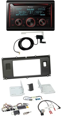 Pioneer 2DIN Lenkrad DAB USB CD Bluetooth Autoradio für Land Rover Evoque 11-13 - Bild 1 von 4