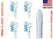 Electric Toothbrush Replacement Heads Cross Action Style Rotating Sensitive Head