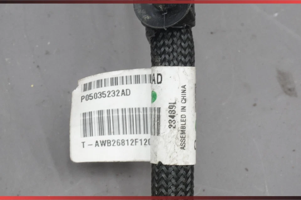 2012-2015 Fiat 500 Electric Negative Battery Wiring Wire Cable 05035232AE OEM - Image 4 of 4