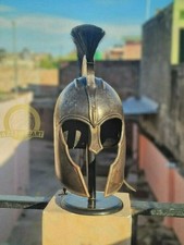 Medieval Trojan Helmet Brad Pitt Troy Helmet Liner Achilles troy Movie Halloween