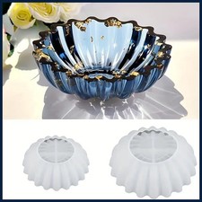 Bowl Resin Storage Box Silicone Mold, Unique Container for Jewelry Holder Candle