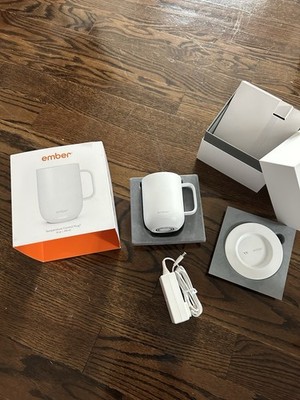 New Open Box Ember 14oz Temperature Control Smart Mug 2 - White