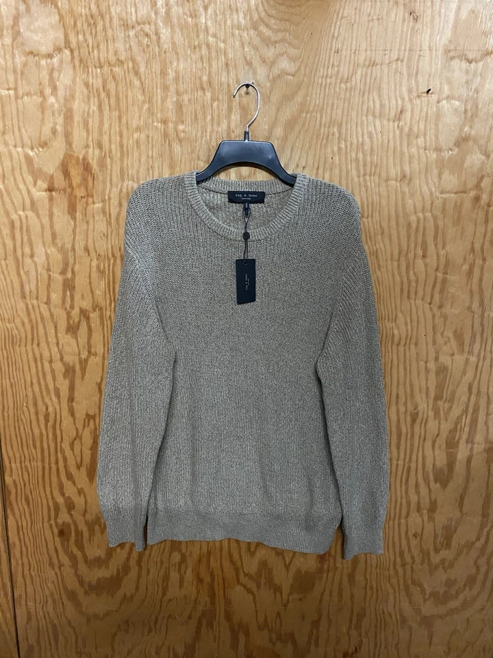 Rag & Bone Men’s Medium Curtis Marl Crewneck Sweater.$298 - Image 4 of 4