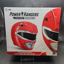 Hasbro POWER RANGERS Lightning Collection Mighty Morphin Red Ranger Helmet NIB