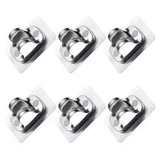  6 Pcs Handheld Shower Mount Showerhead Holder for Easy Installation Wand