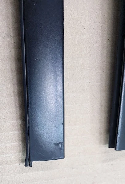 2004-2010 BMW E60 Windshield Wind Screen Trim Bezel Set 528i 535i 550i - Image 3 of 4