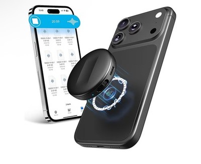128 GB Natesukii Magnetic Voice Recorder 9800Hrs AI Noise Reduction Portable Rec