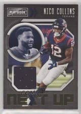 2021 Panini Playbook Next Up Jerseys Nico Collins #NXT-NCO uk2