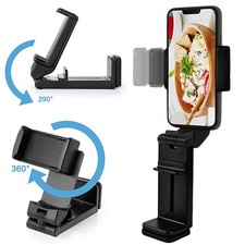 Mobile Phone Holder With 360 Degree Rotation Multi Directional Clip